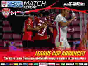LEAGUE CUP ADVANCE!!