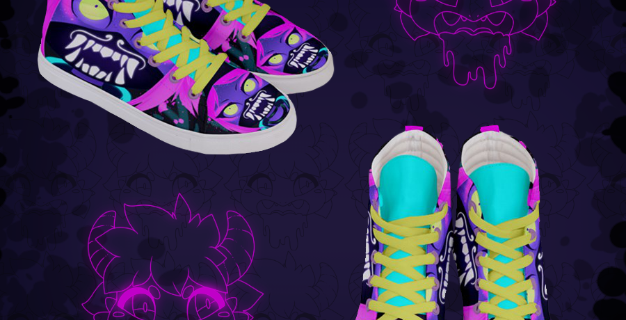 KDA Popstars Chibi Hi Tops