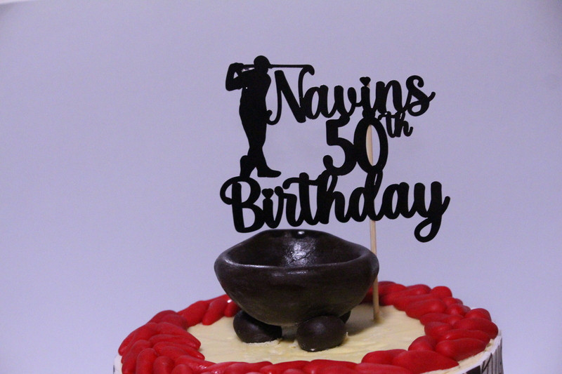 Customized Cardstock Toppers