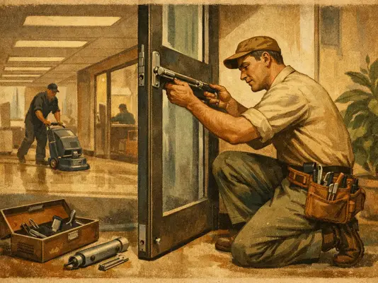 Commercial Door Repair Service That Cuts Downtime