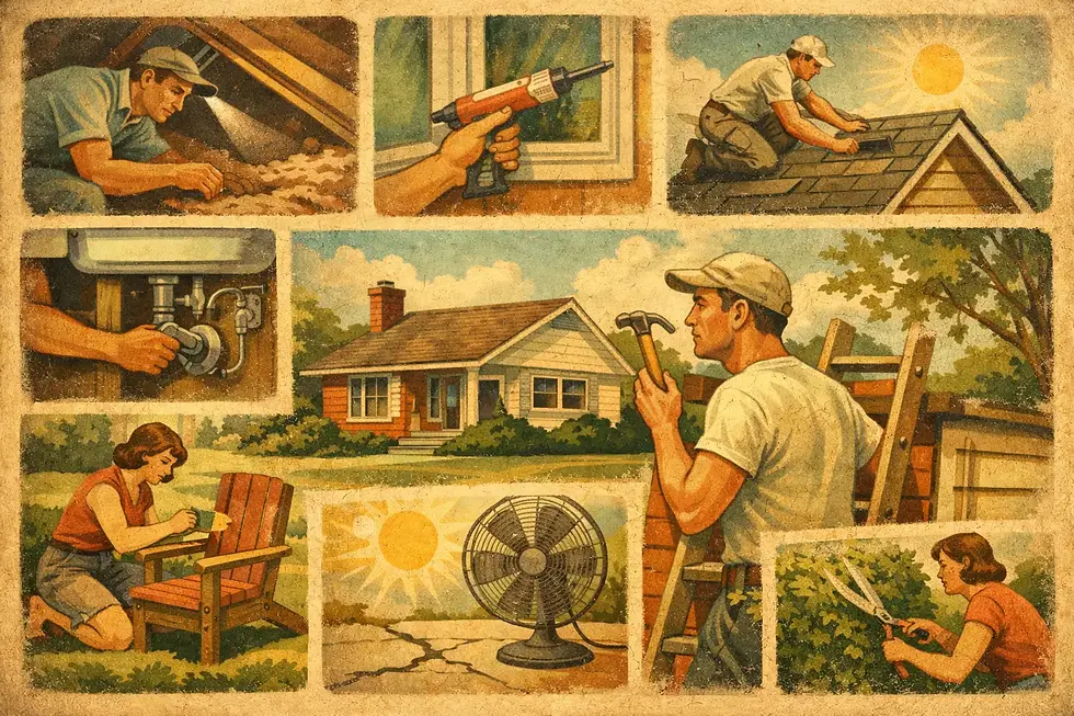 7 Summertime Home Repairs to Handle Now