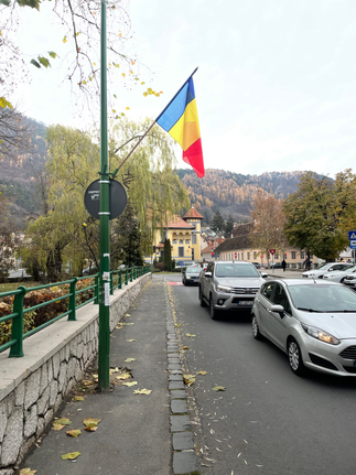 Romanian Flag - Brasov, Romania