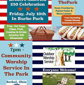 Picnic In the Park & Community Worship