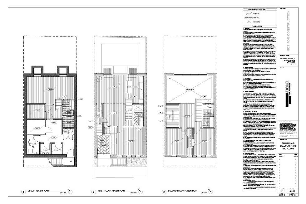 Finished Plans