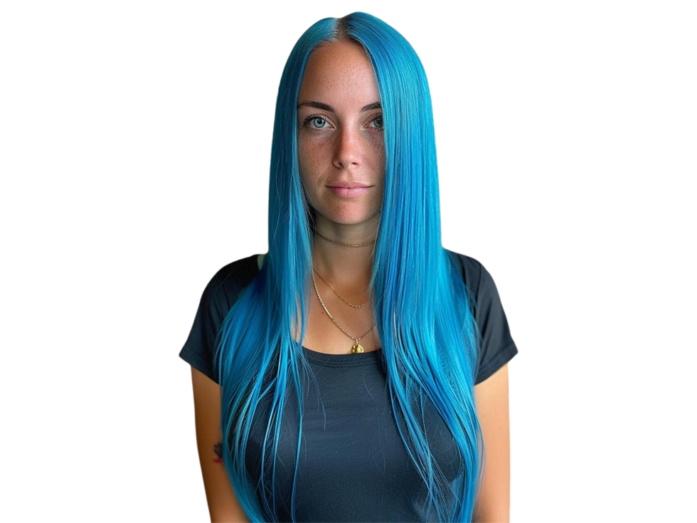 Vivid hair color