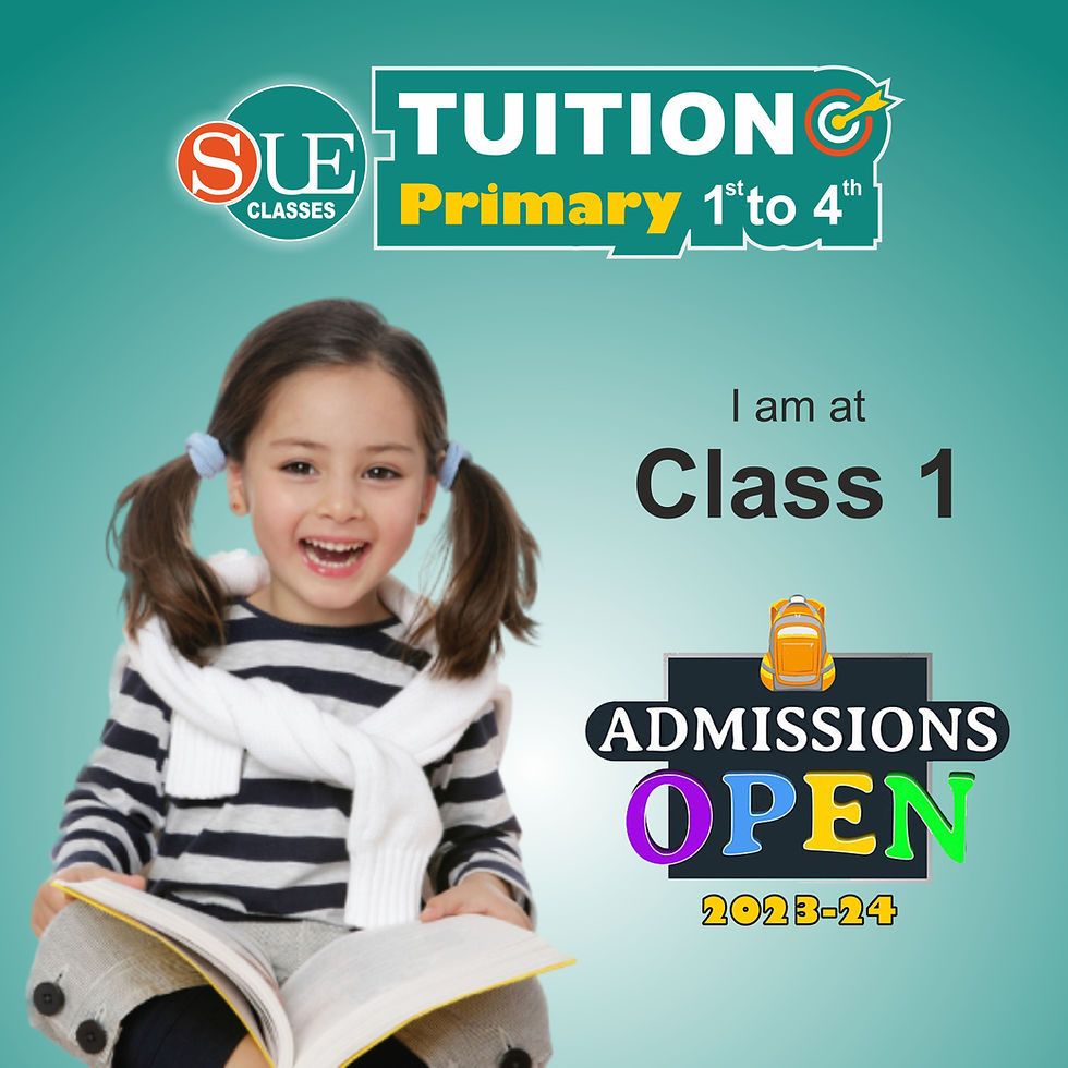 Little girl open a book for class for Home tutor