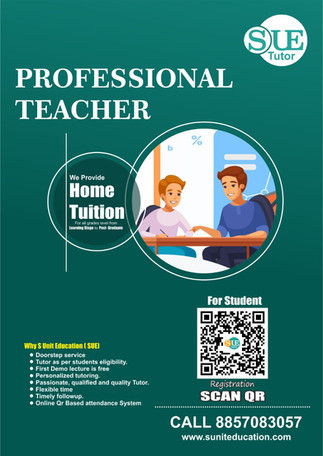 SUE personalized Home tutor