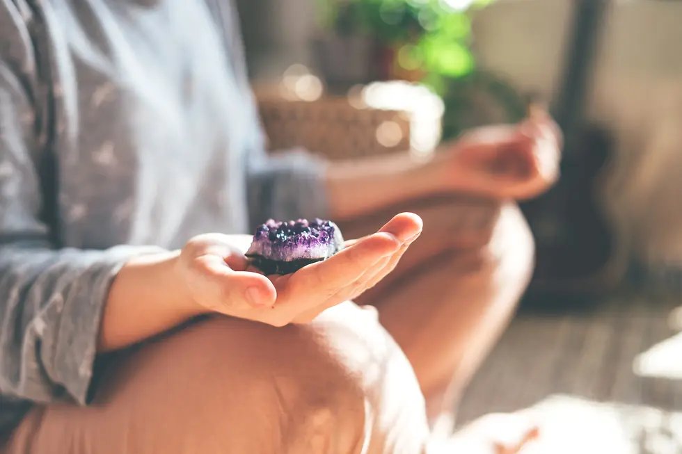 Crystals as daily routine
