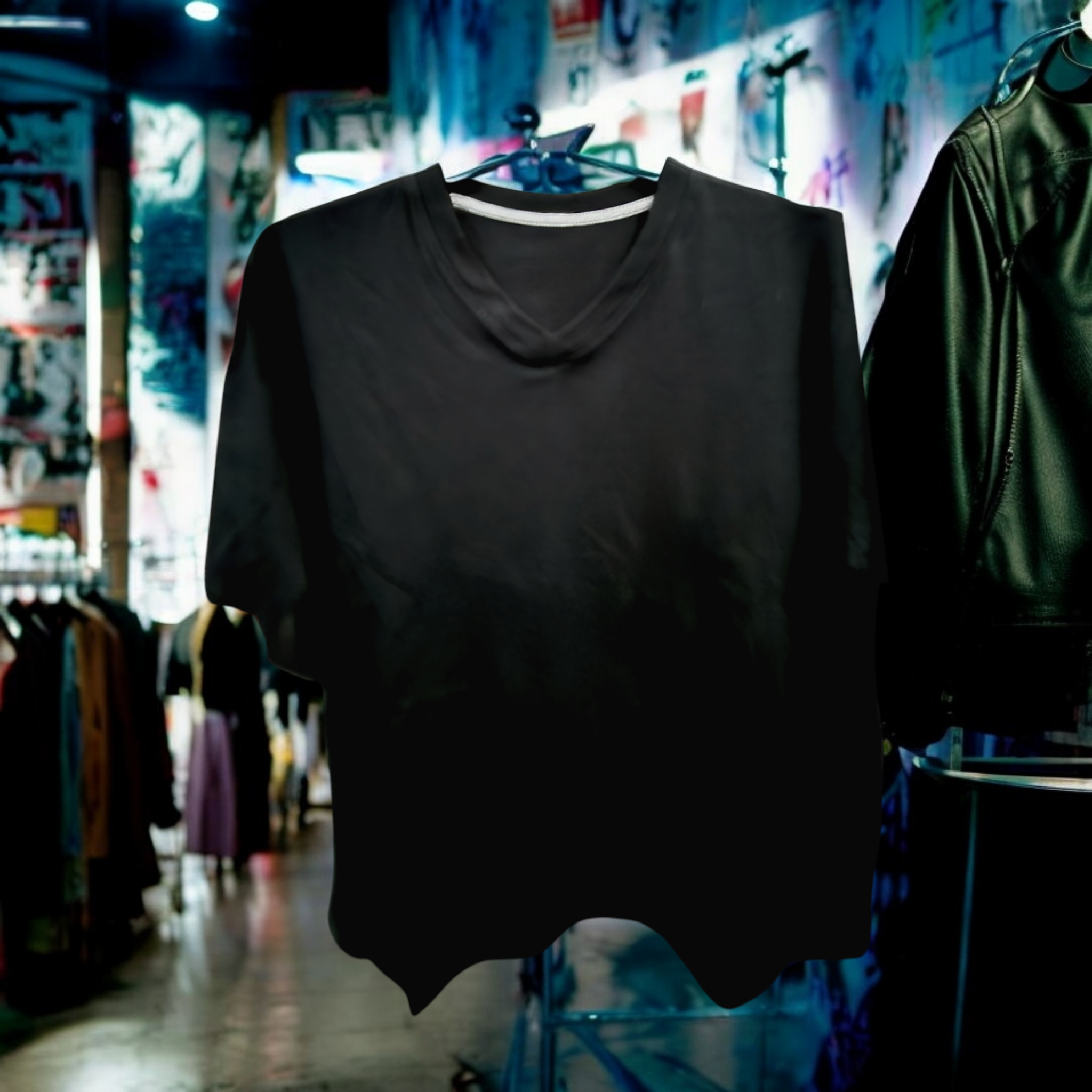 V-Neck Tee, Men's Medium