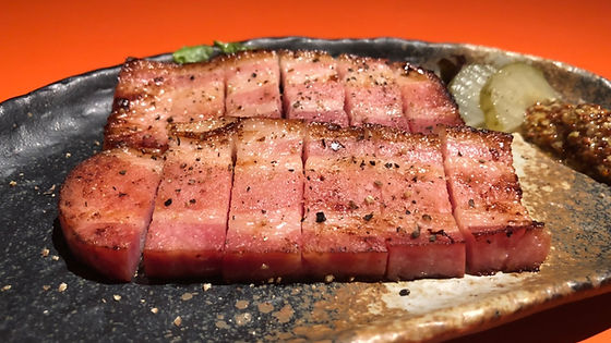 熟成ベーコンステーキ