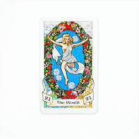 Rider Waite Tarot Card The World_edited_