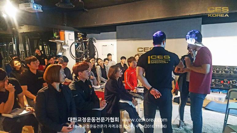 18차 CES KOREA 교정운동전문가과정 6주차 수업 (7)