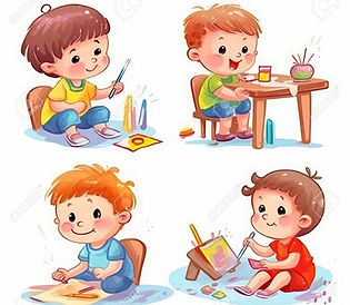 206984766-niños-alegres-de-dibujos-animados-pintando-en-la-escuela-ai-generativa.jpg