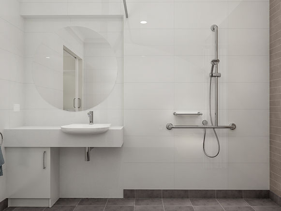 An accessible en suite bathroom concept at MSWA Albany