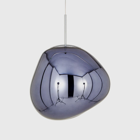 Melt Pendant in Smoke by Tom Dixon