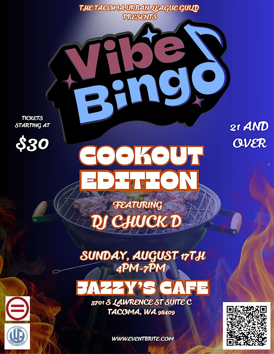 VIBE BINGO - COOKOUT EDITION! 