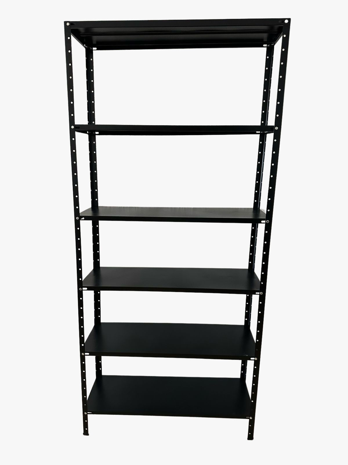 Estante de aço Preta