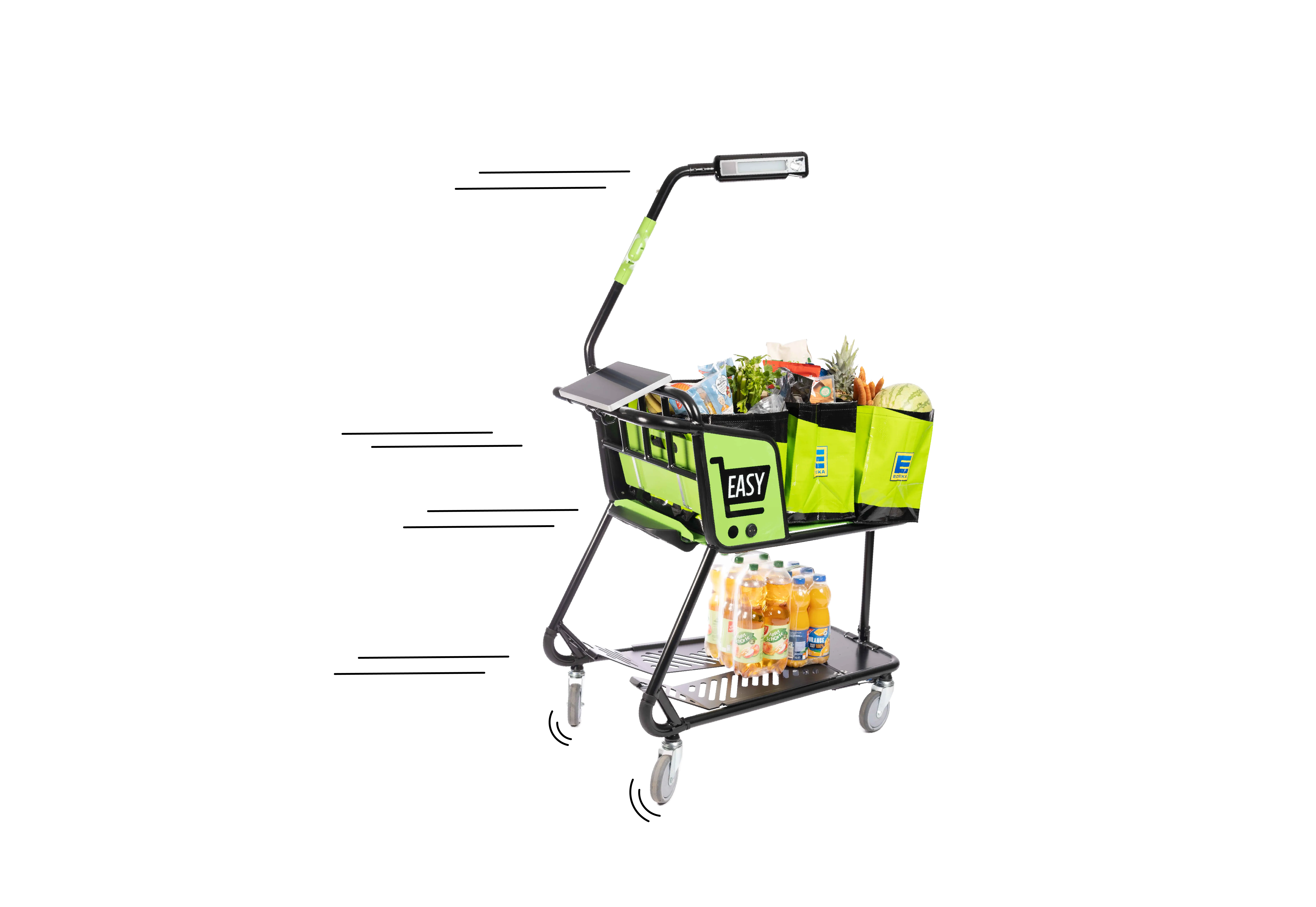 EASY Shopper moving in action