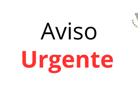 AVISO A TODA LA COMUNIDAD