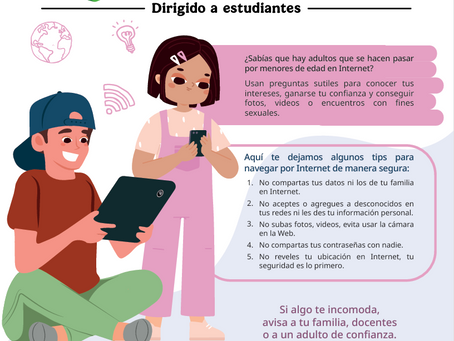 (Difusión) Infografía: ¿Tu contacto en internet, es quien dice ser?