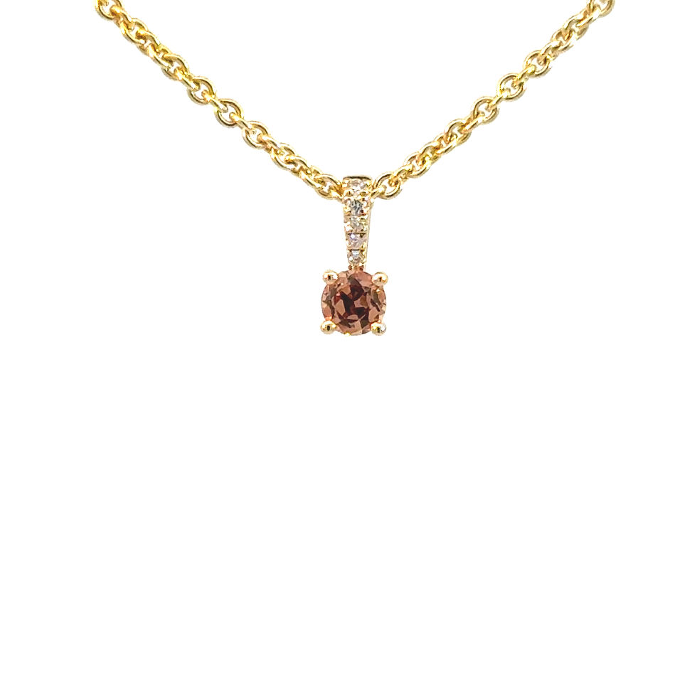 Thumbnail: Elegant sapphire pendant necklace