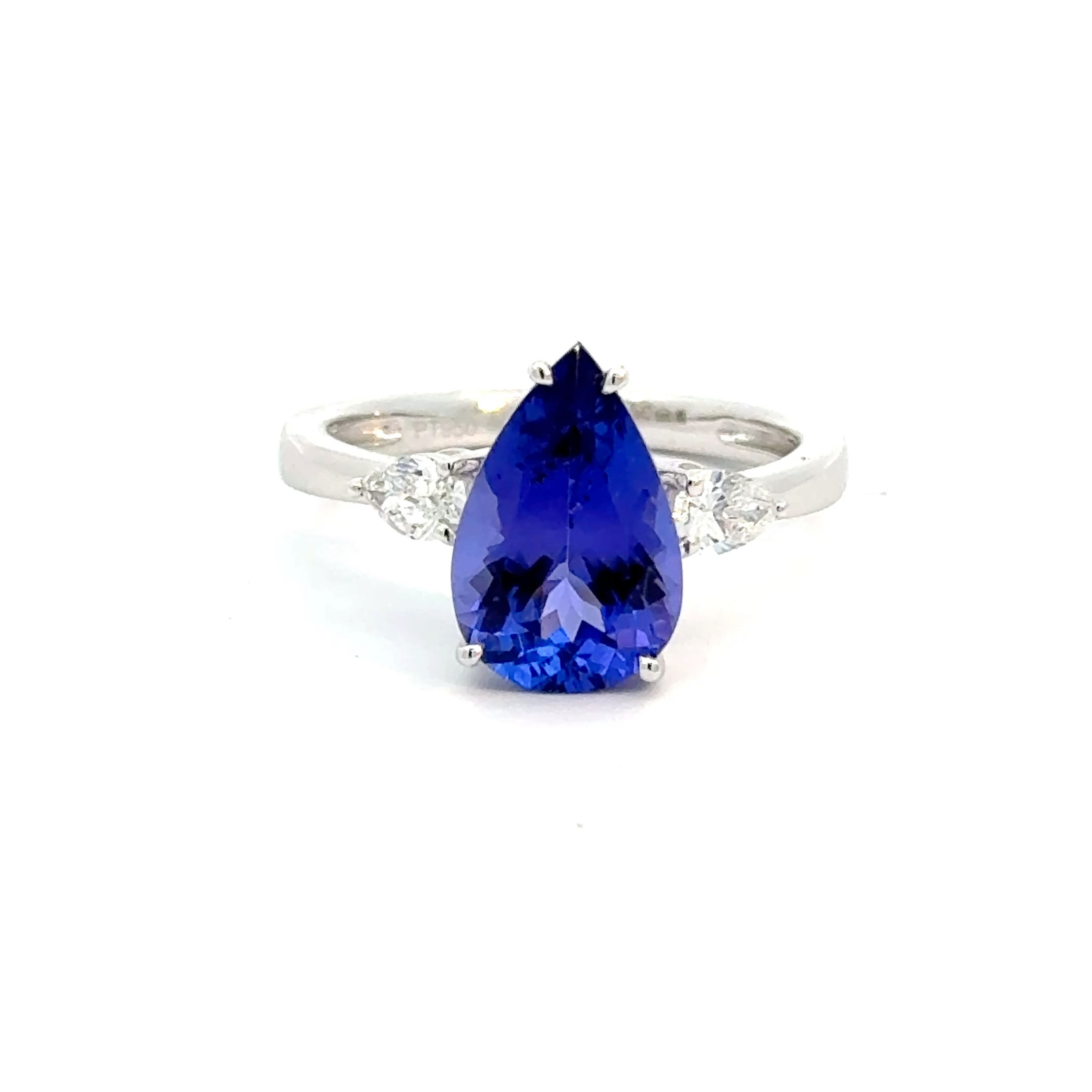 Tanzanite Ring in Platinum