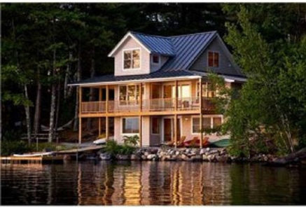 Gorgeous vacation rental on Highland Lake Bridgton Maine