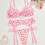 Thumbnail: Sweetheart Romance Heart Mesh Lingerie Set