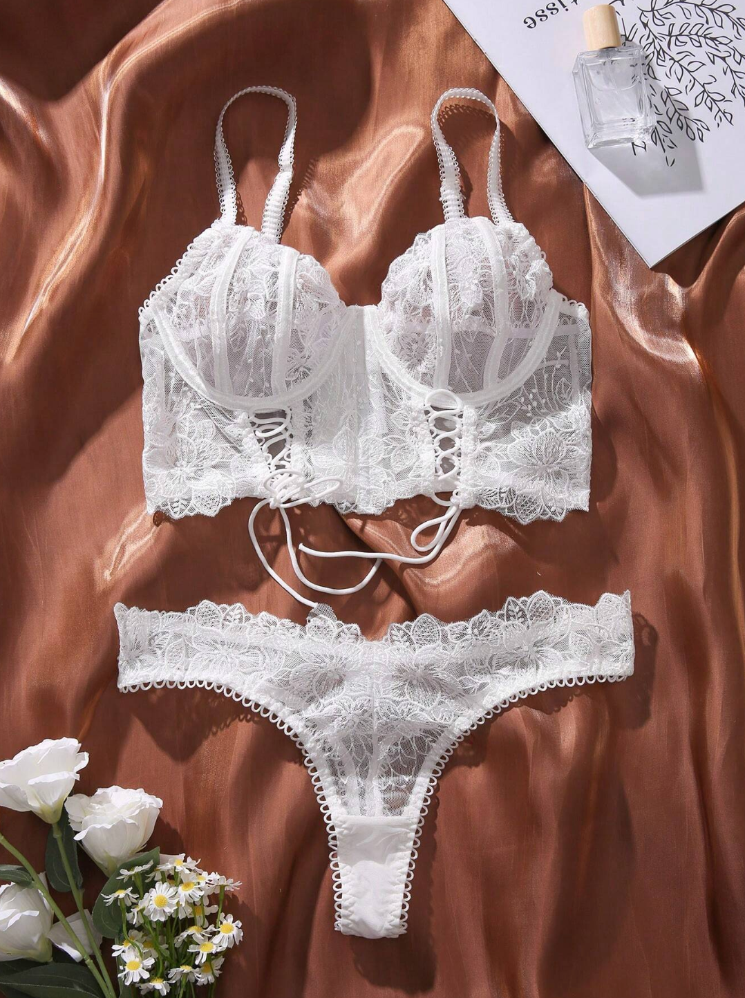 Ivory Lace Dream Lingerie Set
