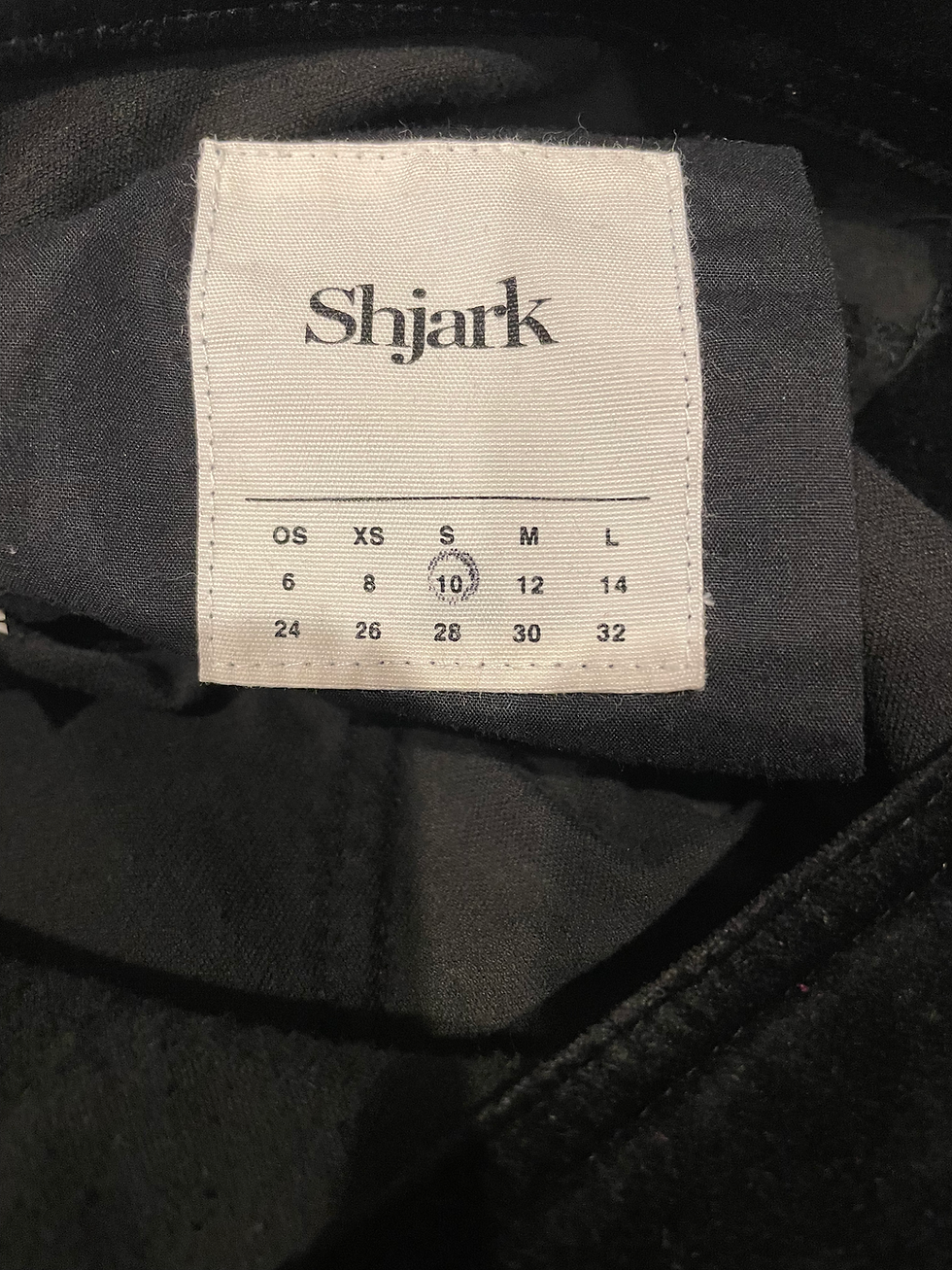 Thumbnail: SHJARK (NZ) - Black Velvet Malo Jeans