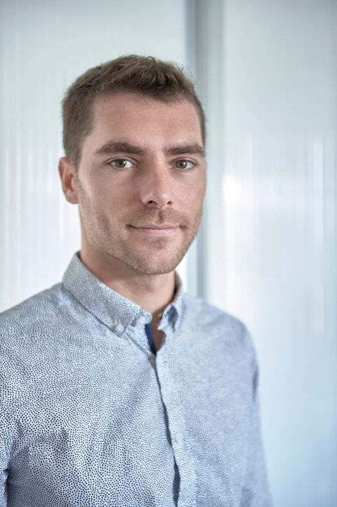 Photographie corporate : portrait d'un membre de l'équipe Enersens, expert Advanced Materials.