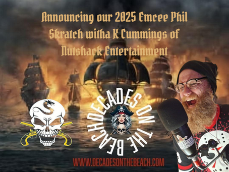 Announcing our Emcee Phil Skratch witha K Cummings