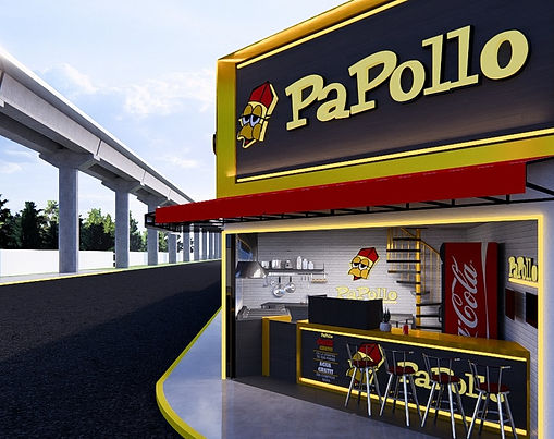 DISEÑO DE LOCAL COMERCIAL DE COMIDA RAPIDA - COM.72