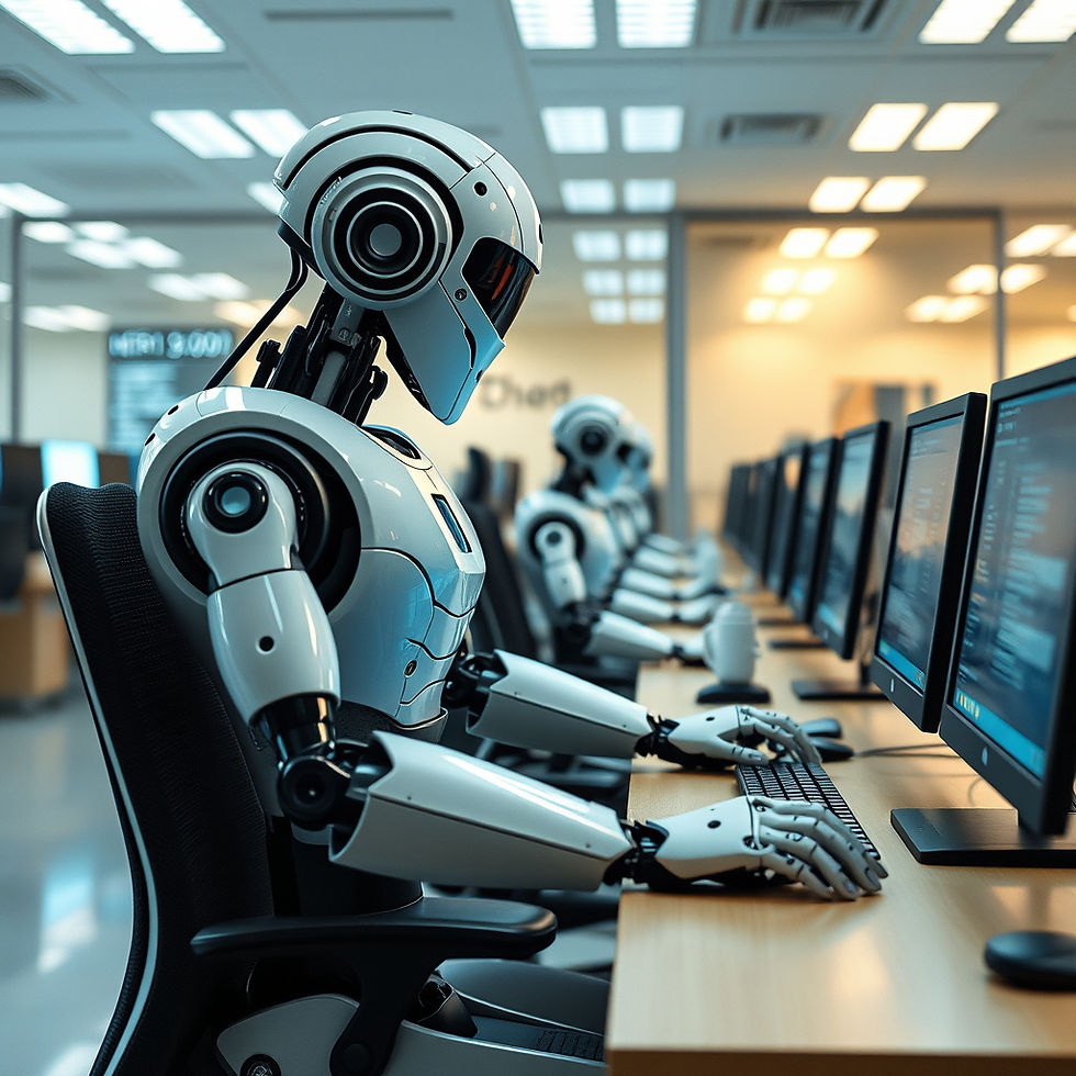 AI robots sitting in office space and working on computers.jpg