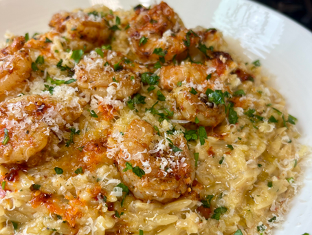 One-Pan Lemon Shrimp Orzo