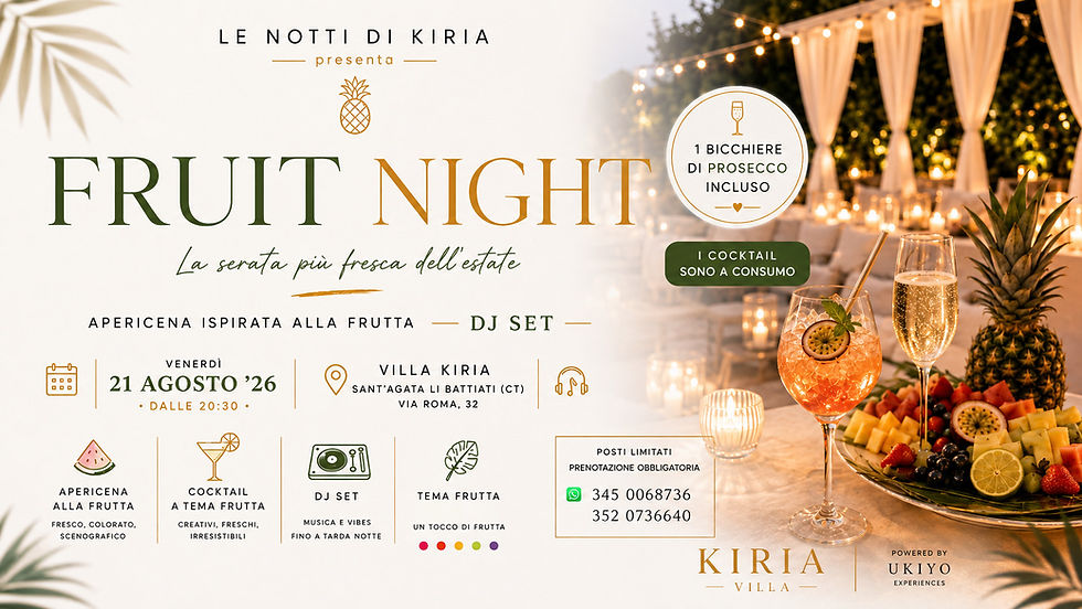 FRUIT NIGHT DJ SET