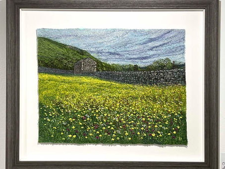 We've more original textiles from Fiona