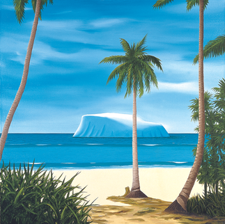 Arrival,              Oil on Canvas Painting by Ken Pattern