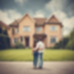 young couple looking for home to buy