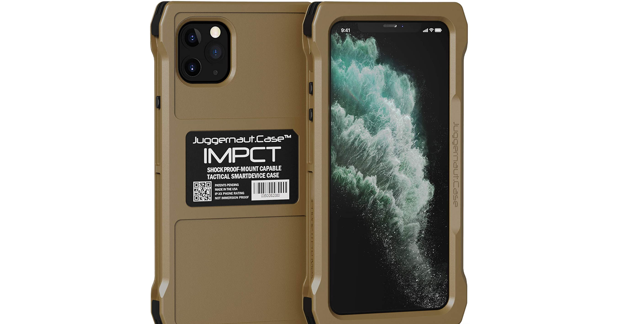 Juggernaut.Case - Iphone 13 IMPCT - Military Grade, Tactical Smartphone Phone Ca