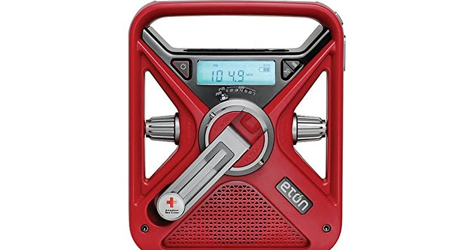 Miniature : Eton, Croix-Rouge américaine FRX3 + radio météo d'urgence NOAA
