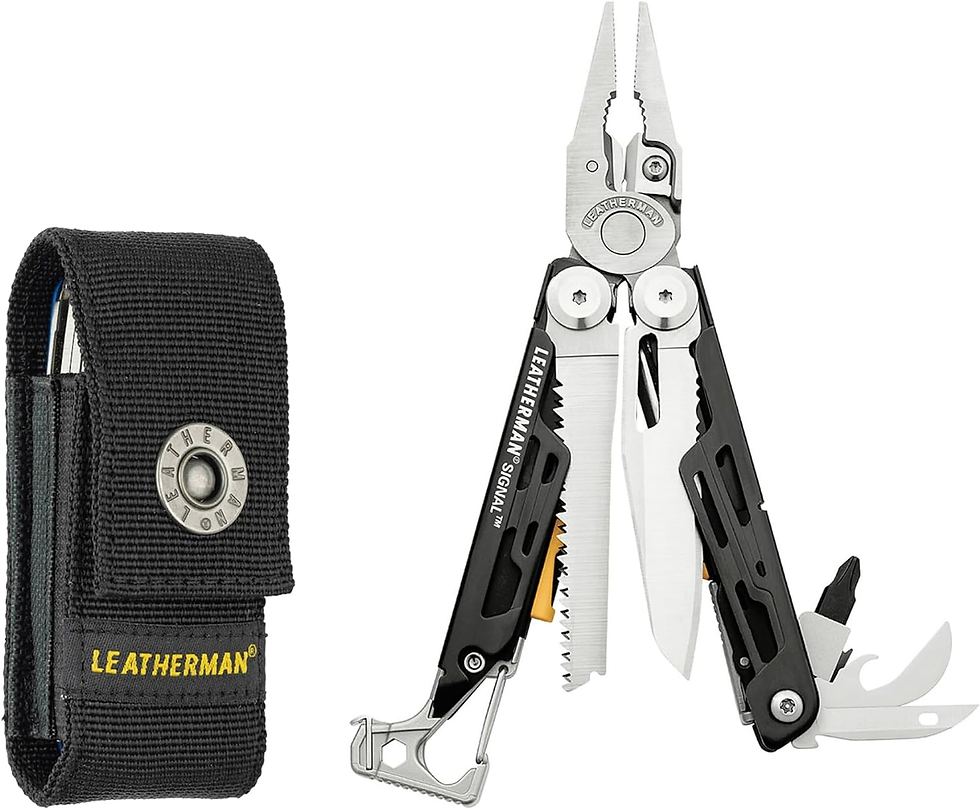 Miniatura: LEATHERMAN, Signal, 19-In-1 Multi-Tool for Outdoors, Camping, Hiking, Fishing, S
