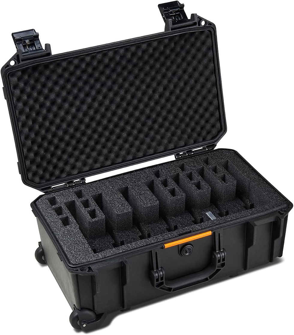 Thumbnail: Pelican Vault Pistol Case (Custom Case Pre-Cut Foam)