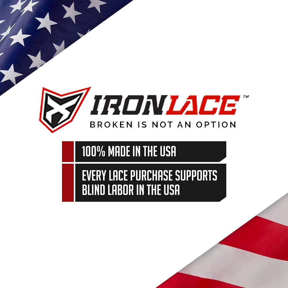 Miniatura: IRONLACE Unbreakable round Bootlaces - Indestructible, Waterproof & Fire Resista