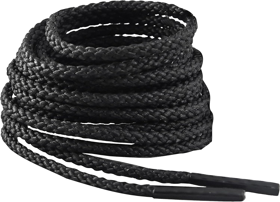Miniatura: IRONLACE Unbreakable round Bootlaces - Indestructible, Waterproof & Fire Resista