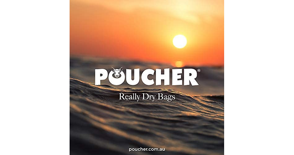 Miniature : POUCHER - Two Waterproof Dry Bags with Internal Double Seal. USA Stars & Stripes