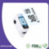 Fingertip Pulse Oximeter (White)