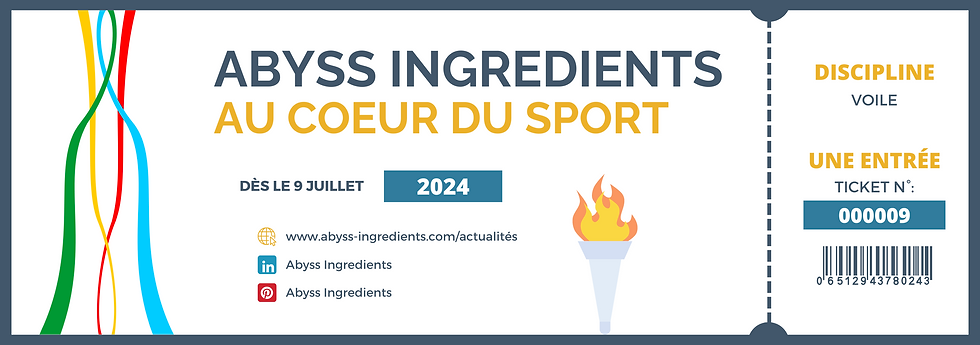 Abyss Ingredients au coeur du sport - Ticket d'entrée pour l'interview de Romain Attanasio