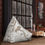 Thumbnail: Coastal Print Bean Bag Chair Cover