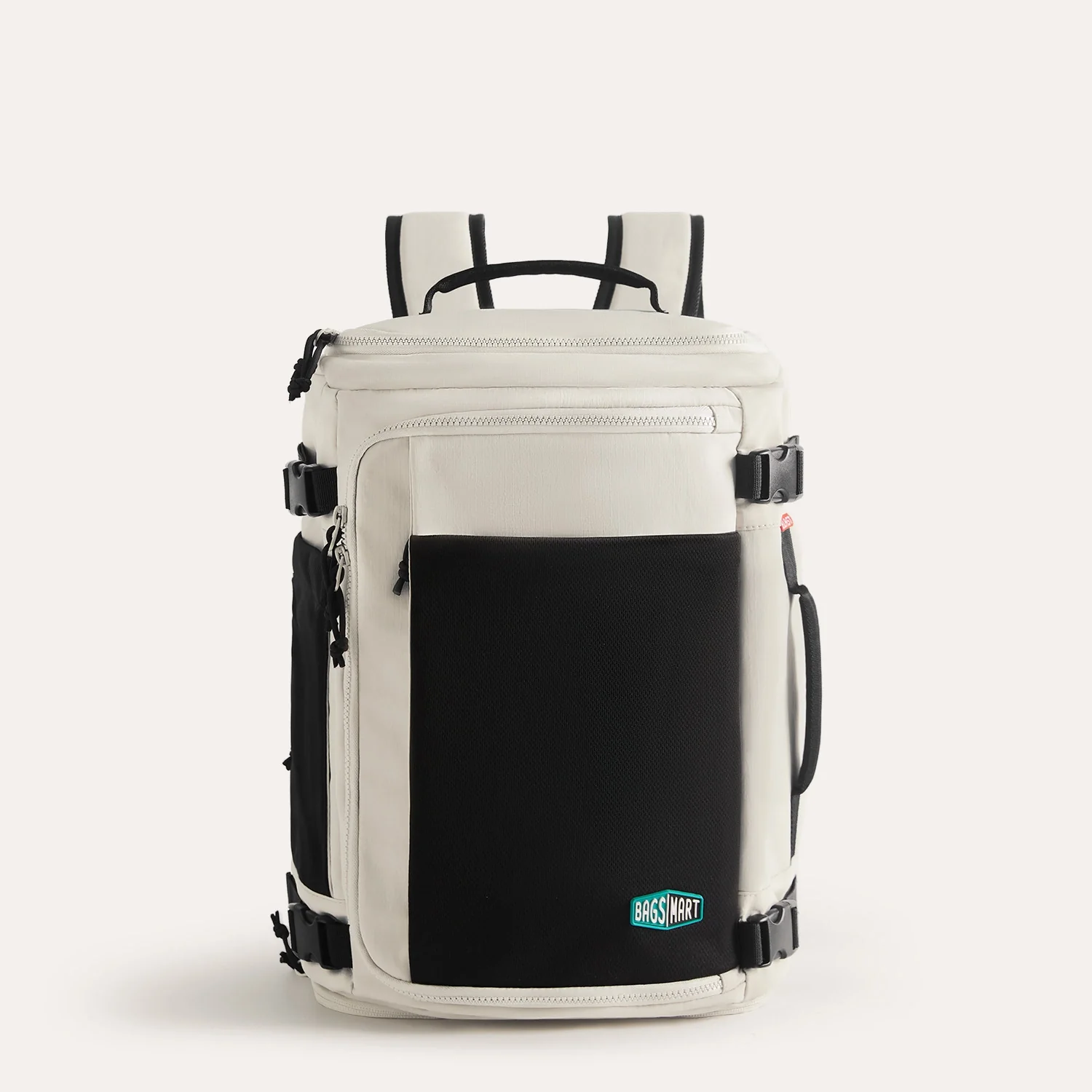 Peyote BAGSMART travel backpack with multiple exterior pockets and durable fabric.